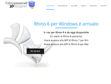 Tablet Screenshot of fabio3d.com